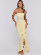 Ruffle Maxi Dress – Sable