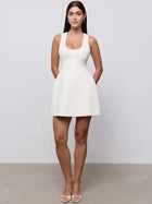 Fit-Flare Mini Dress – Amoret