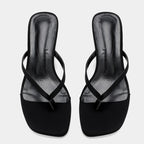 Rowan Square-Toe Mule Sandal