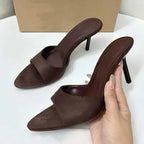 Amelie Suede Mule Slide