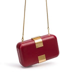 Gigi Lock-Clasp Evening Bag