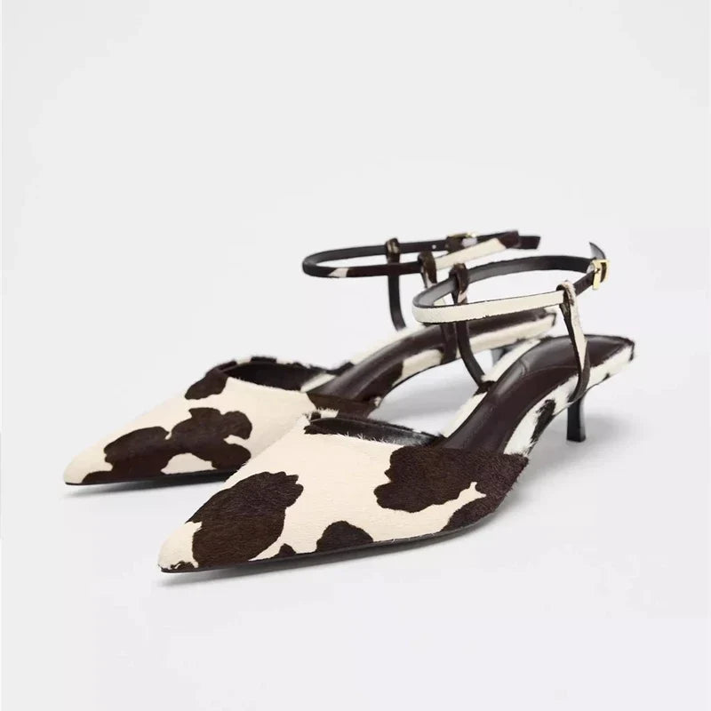 Leopard T-Strap Sandal – Dawn