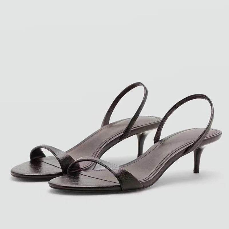 Daphne Leopard Slingback Sandal