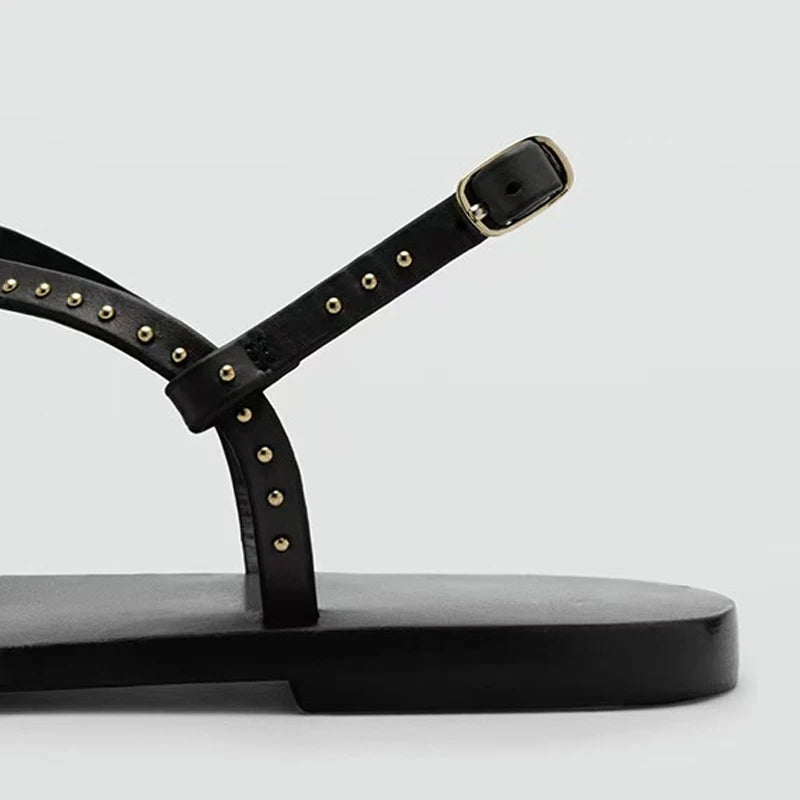 Marlowe Rivet Gladiator Sandal