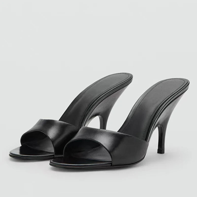 Solange Stiletto Slide Sandal