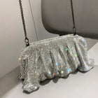 Rhinestone Fold Clutch – Maya