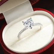 Heart Moissanite Ring – Jules