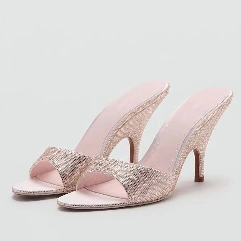 Solange Stiletto Slide Sandal