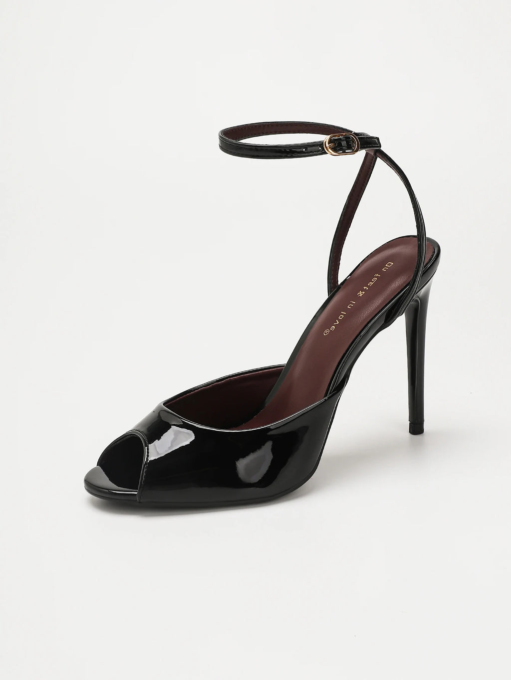 Cybele Patent Ankle-Strap Sandal