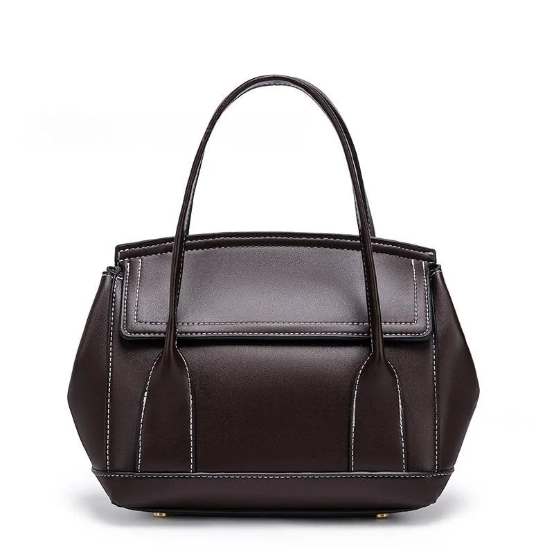 Liora Thread-Stitched Commuting Crossbody