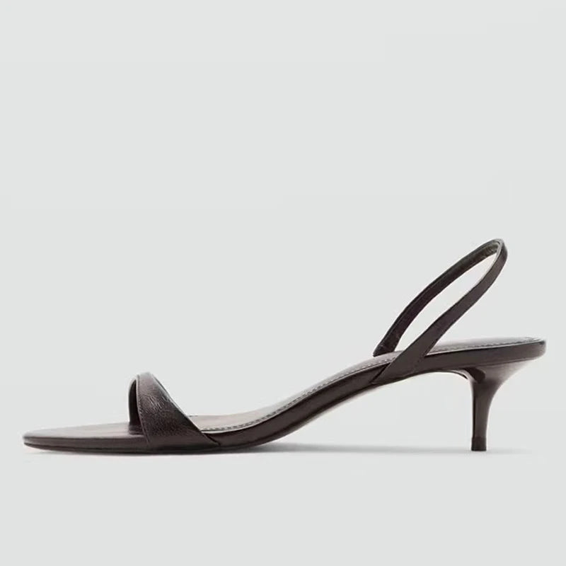 Daphne Leopard Slingback Sandal
