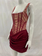 Madigan Lace Corset Mini Dress