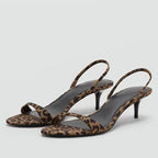 Daphne Leopard Slingback Sandal
