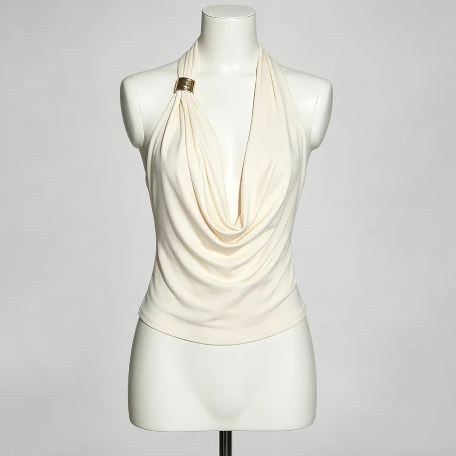 Blanche Backless Buckle Camisole