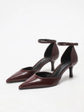 Cosette Leather Mule Heel