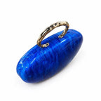 Leighton Oval Acrylic Evening Purse