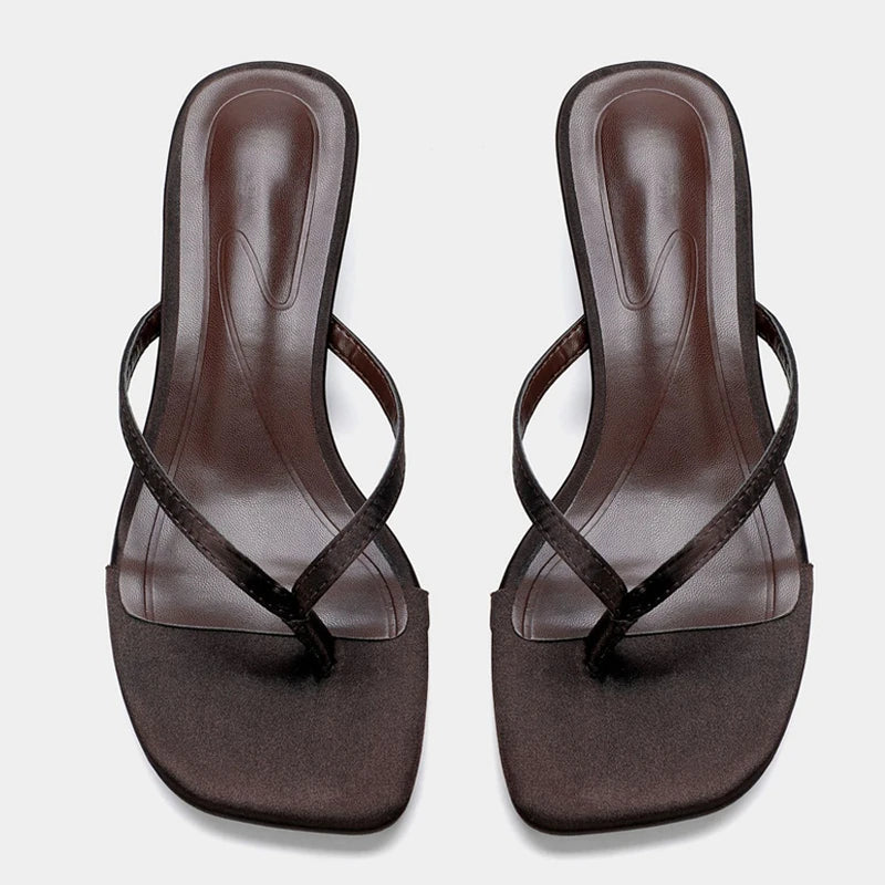 Rowan Square-Toe Mule Sandal