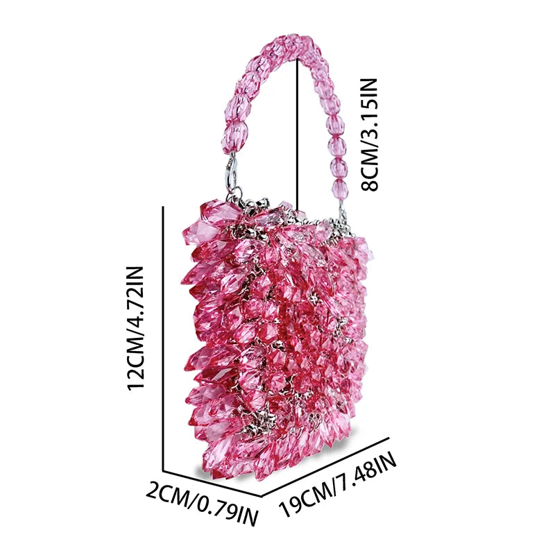 Crystal Bucket Bag – Lena