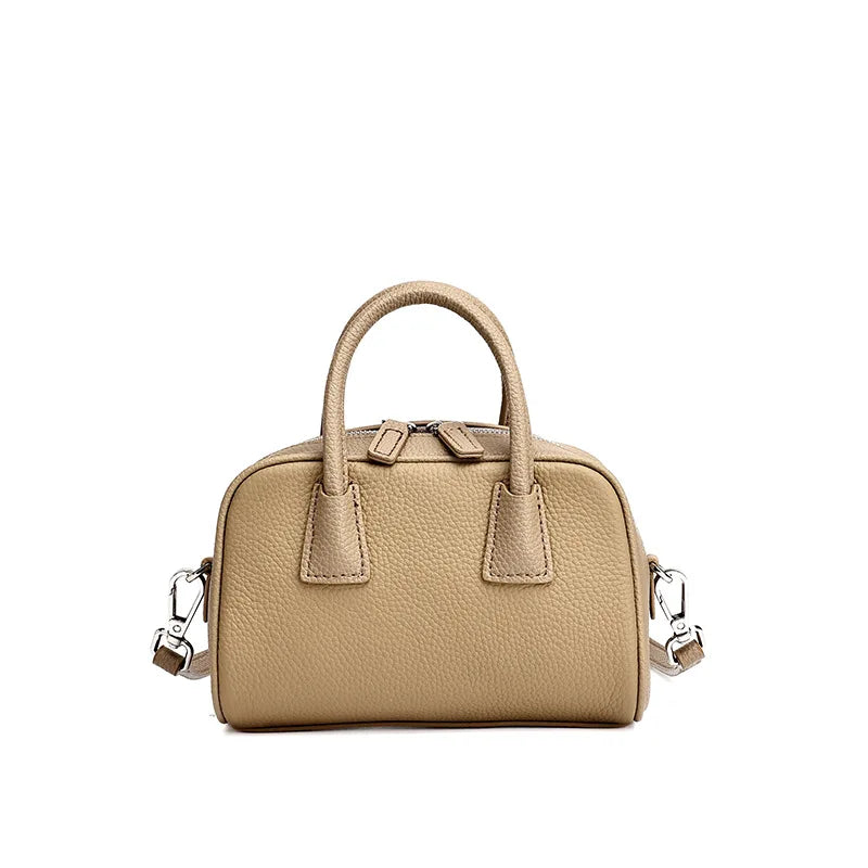 Genevra Leather Crossbody Pillow Bag