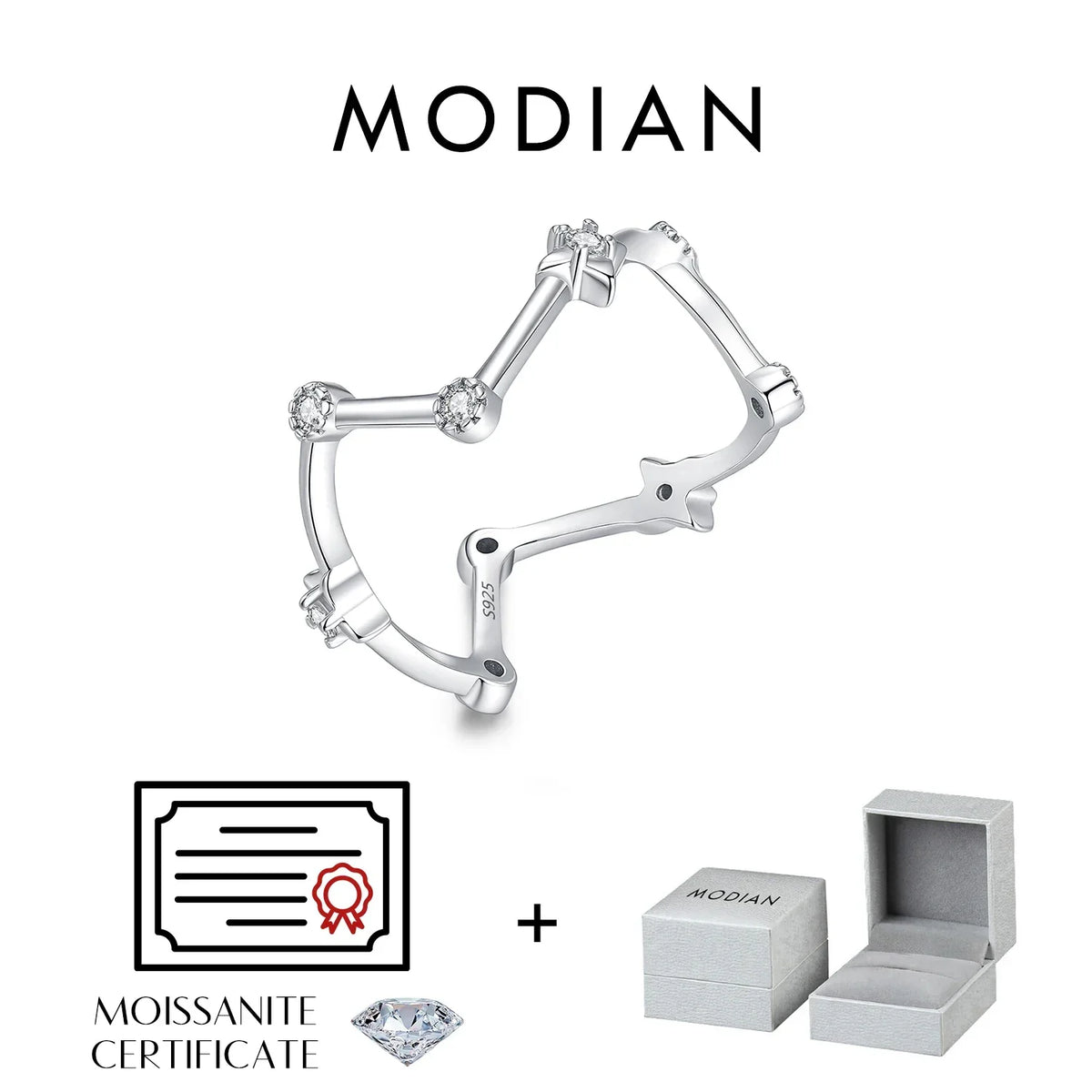Moissanite Branch Ring – Jena