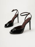 Cybele Patent Ankle-Strap Sandal