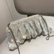 Rhinestone Fold Clutch – Maya