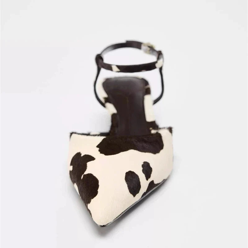Leopard T-Strap Sandal – Dawn