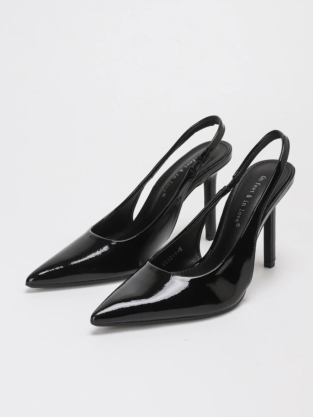 Clementine Patent Leather Stiletto Pump