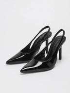 Clementine Patent Leather Stiletto Pump