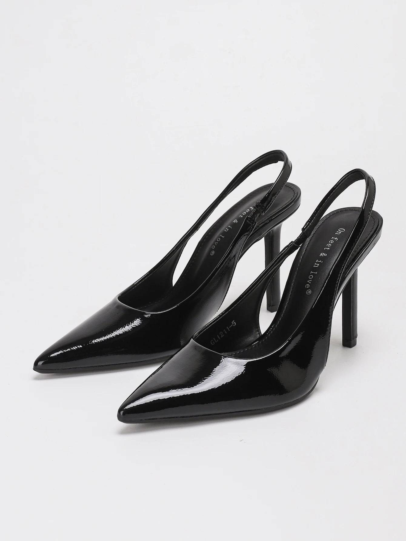 Clementine Patent Leather Stiletto Pump