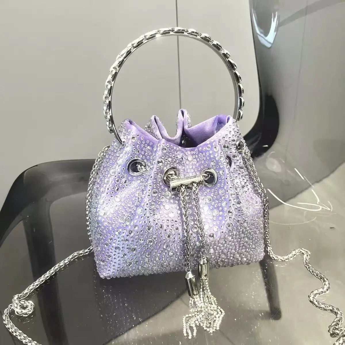 Rhinestone Clutch – Mara