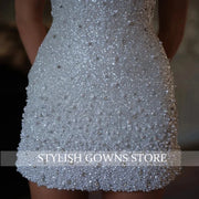 Beaded Spaghetti Gown – Marla
