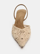 Embroidered Slingback – Bree