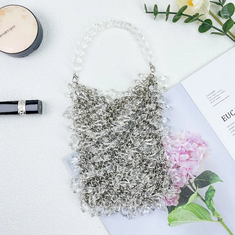 Rhinestone Bucket Bag – Kira