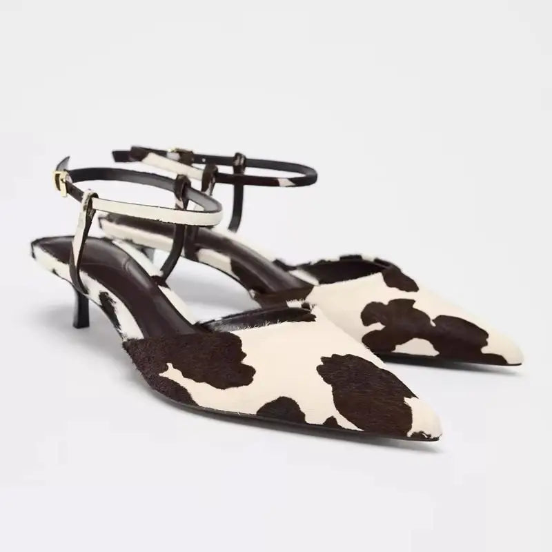 Leopard T-Strap Sandal – Dawn