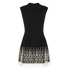 Pearl-Trim Mini Dress – Ilse