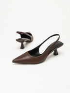 Cordelia Geometric Slingback Heel