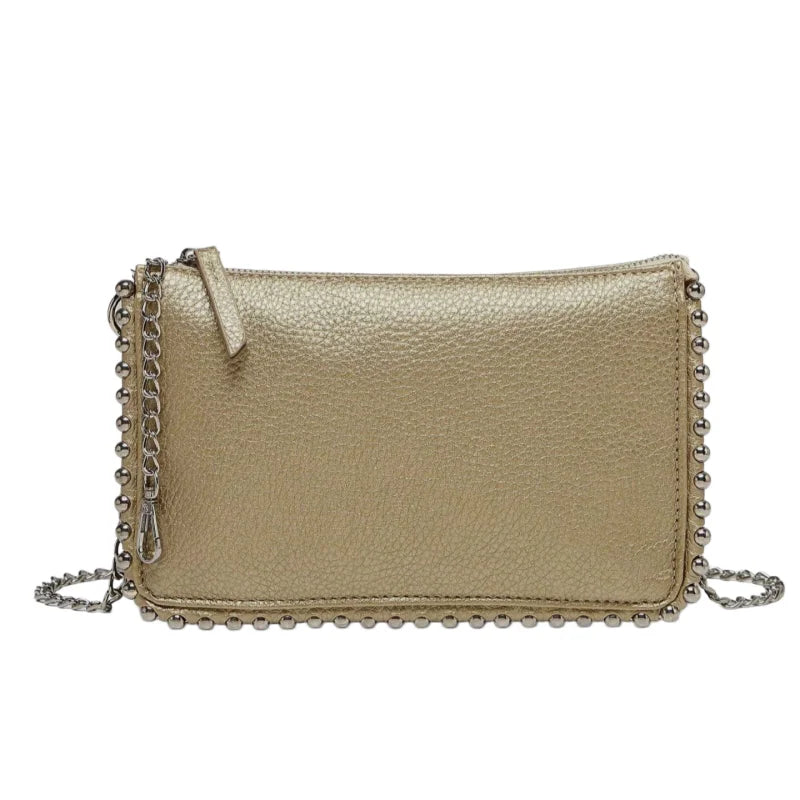 Elodie Rivet Chain Underarm Bag