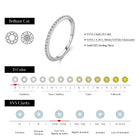 Moissanite Band – Kate