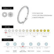 Moissanite Band – Kate