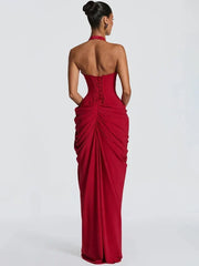 Deep-V Maxi Dress – Calla