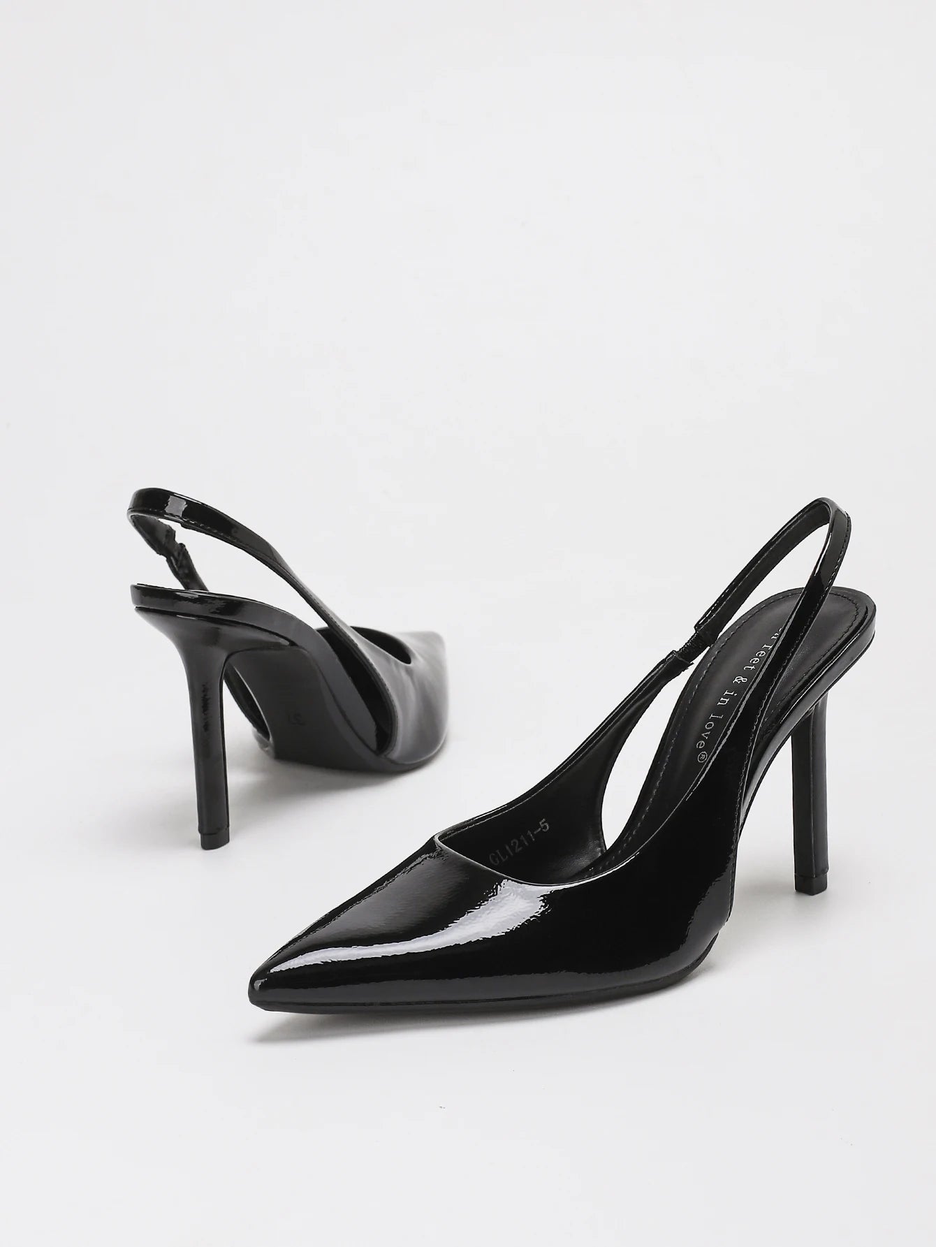 Clementine Patent Leather Stiletto Pump