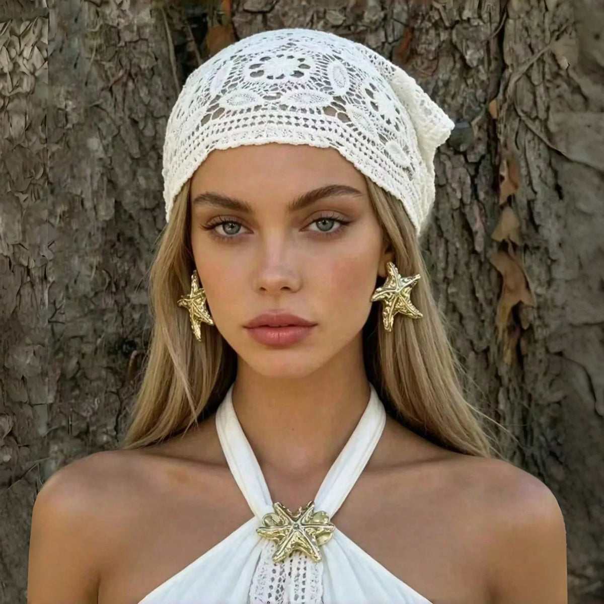 Crochet Headscarf – Iris