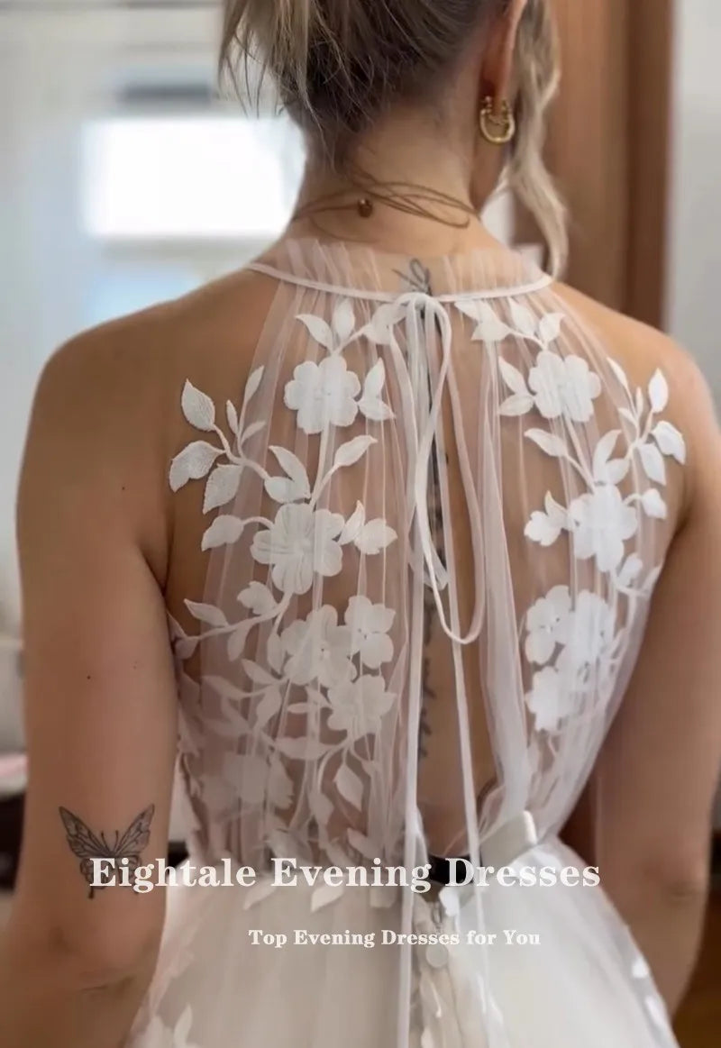 Halter Bridal Gown – Hera