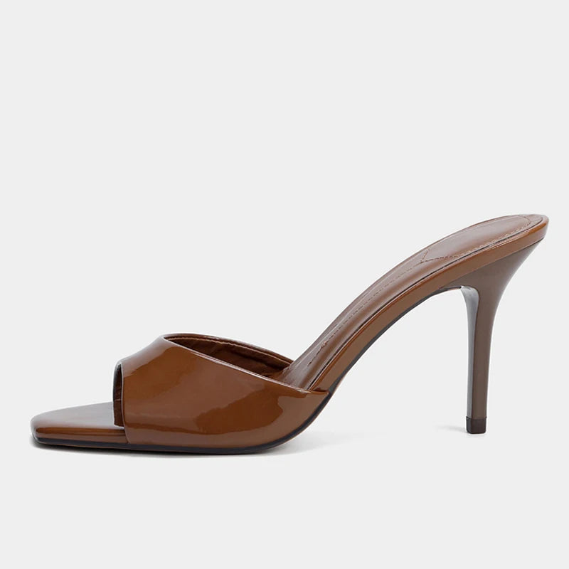 Corinne Patent Leather Mule