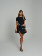 Cutout Mini Dress – Hana