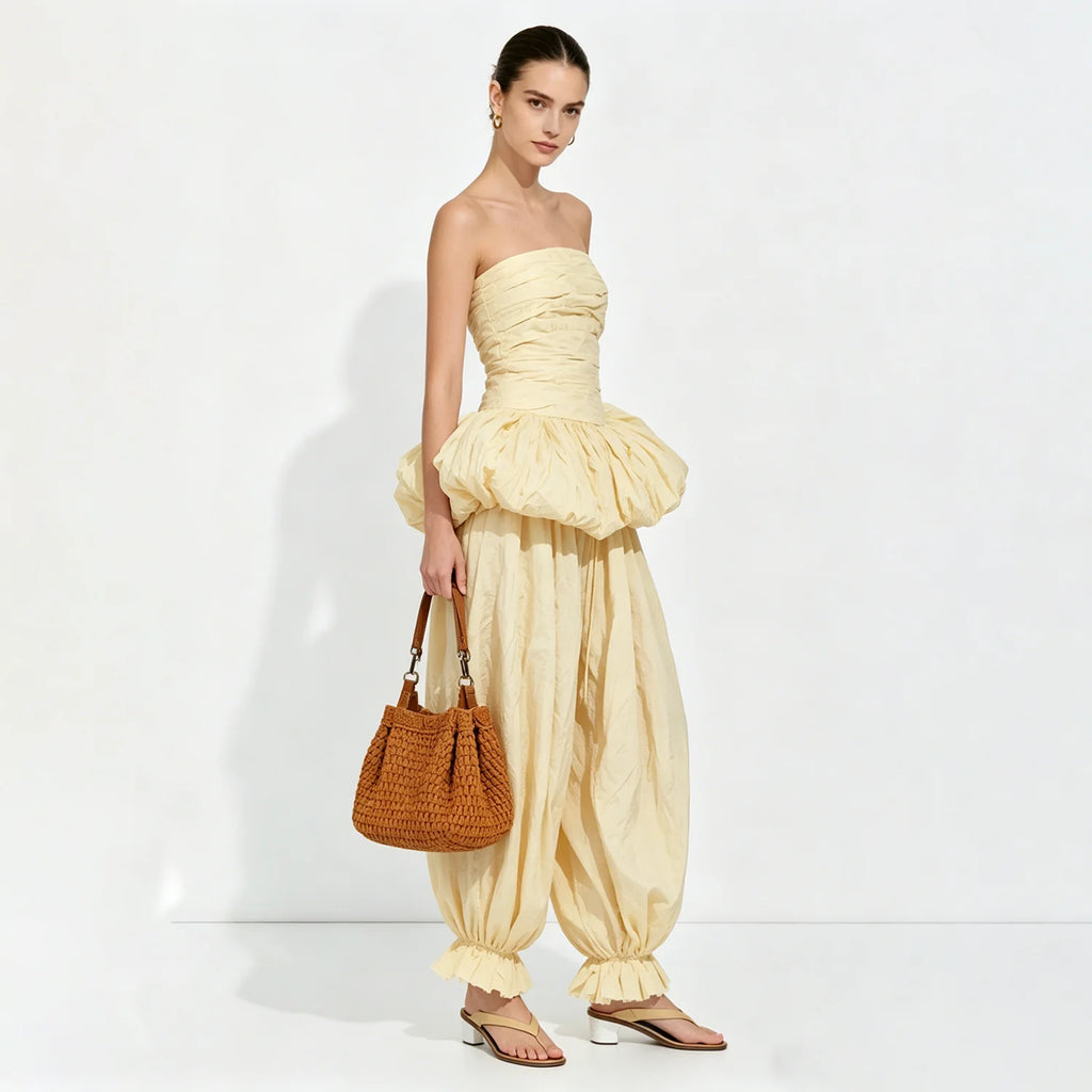 Isolde Tube Top & Balloon Pants Set