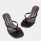 Rowan Square-Toe Mule Sandal