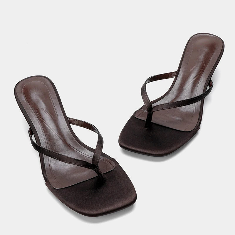 Rowan Square-Toe Mule Sandal
