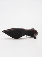 Cosette Leather Mule Heel
